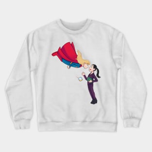 Chibi Supercorp Crewneck Sweatshirt